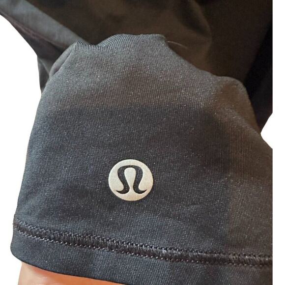 Lululemon Half-Mesh Tank, Black | Size 4-6 - Picture 6 of 13